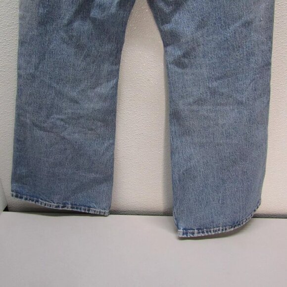 NEW POLO RALPH LAUREN Womens Crop Flare Distressed Jeans Size 27 Dossi Blue - Picture 14 of 16